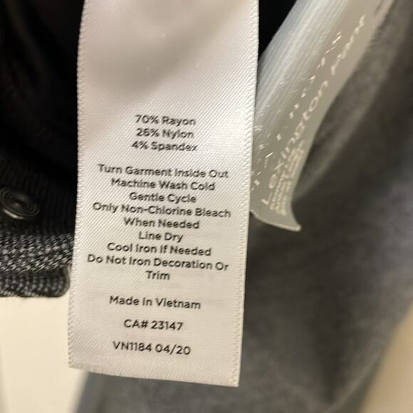 Talbots Black White Lexington Pant Size 6 Skinny Leg Stretchy Classic Preppy NWT - Picture 11 of 14